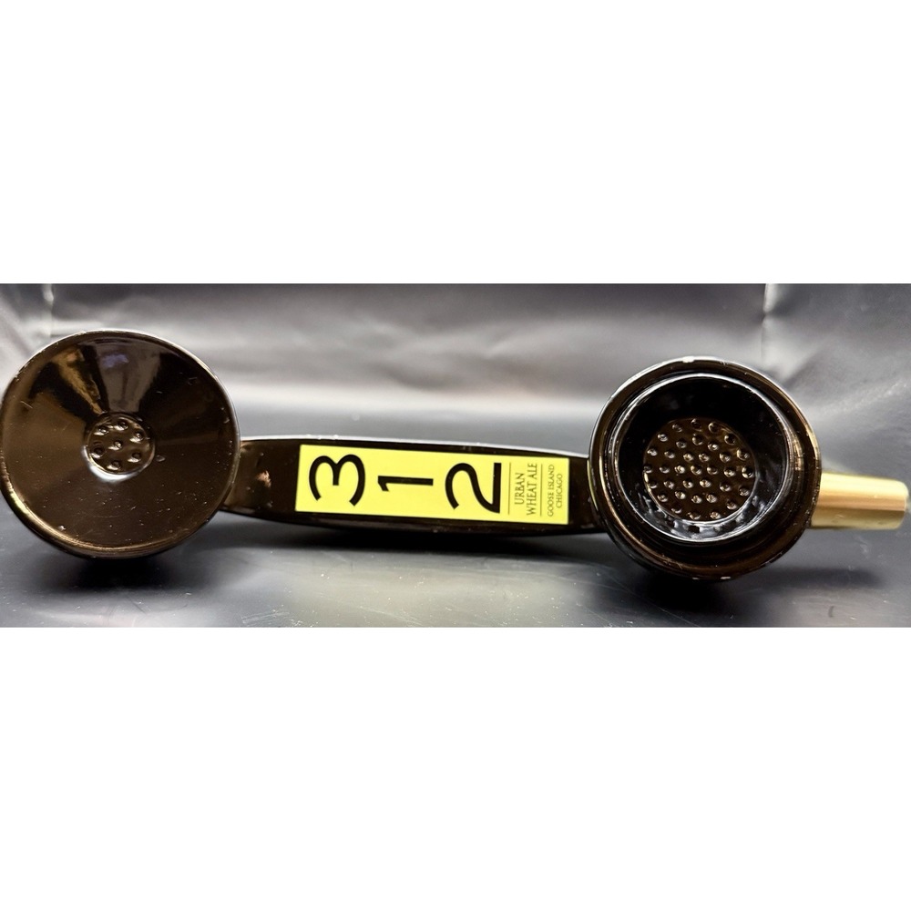 GOOSE ISLAND CHICAGO - 312 URBAN WHEAT ALE - VINTAGE PHONE - BEER TAP HANDLE